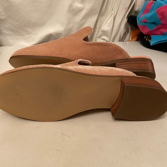 Bella Vita rose velour slides NEW - Picture 5 of 7